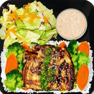 Grilled Teriyaki Salmon