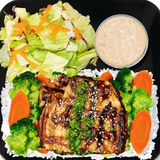 Grilled Teriyaki Salmon