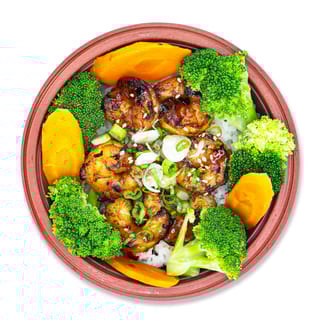 Grilled Shrimp Teriyaki Bowl