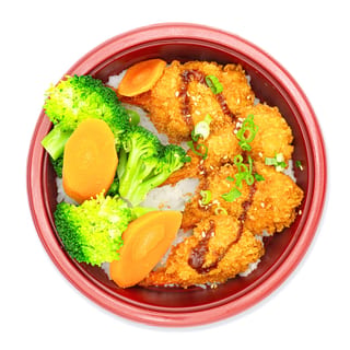 Fried Shrimp Teriyaki Bowl
