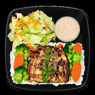 Grilled Salmon Teriyaki Plate